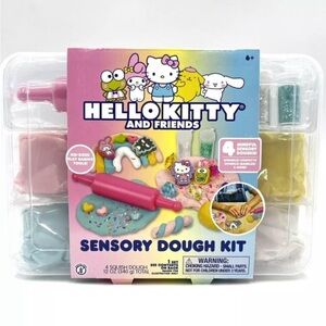 Hello Kitty and Friends Sensory Dough Kit - Pink, Blue, Yellow